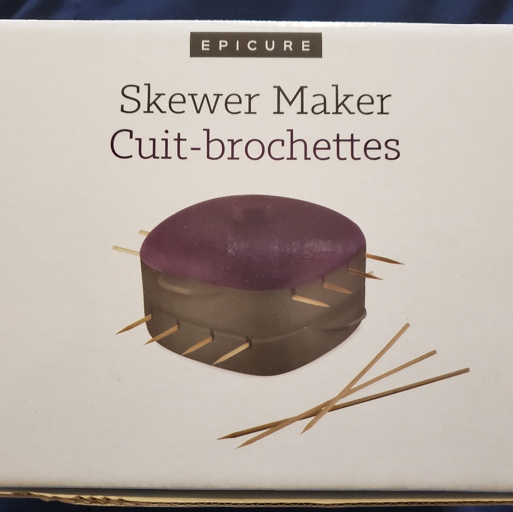 Epicurean skewer maker